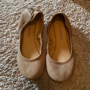 Lucky Brand Chestnut Ballet Flats